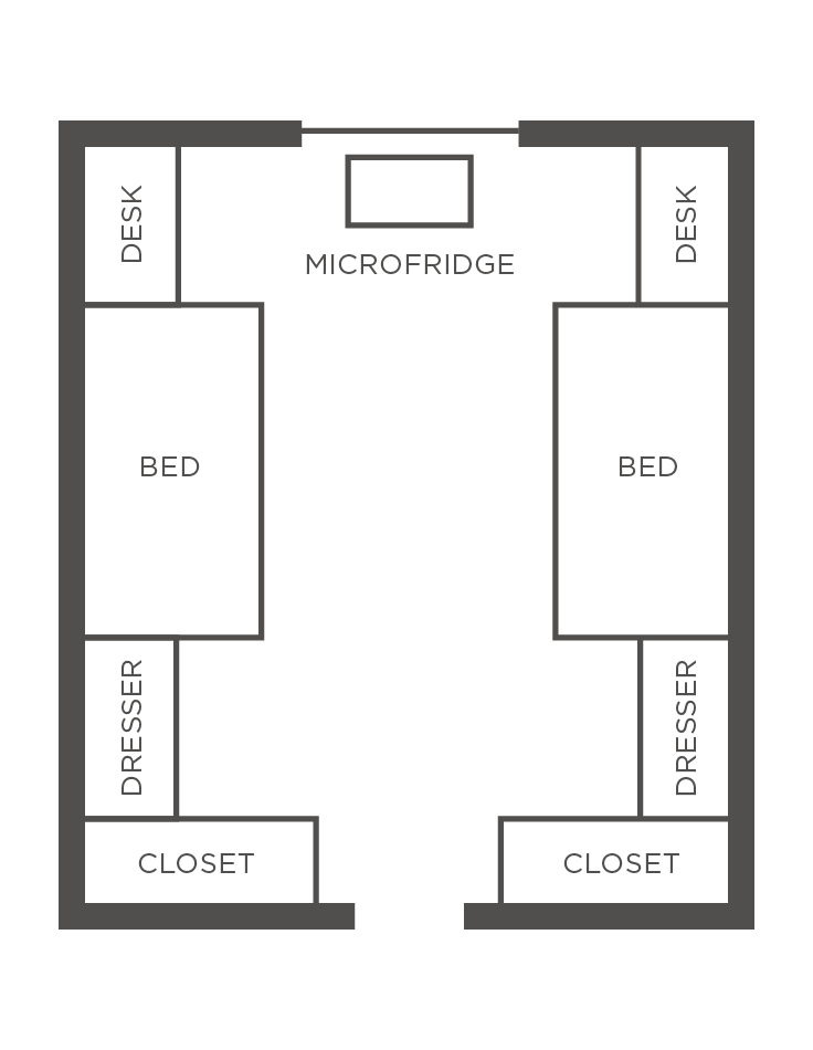 Residence Hall Floor Plan